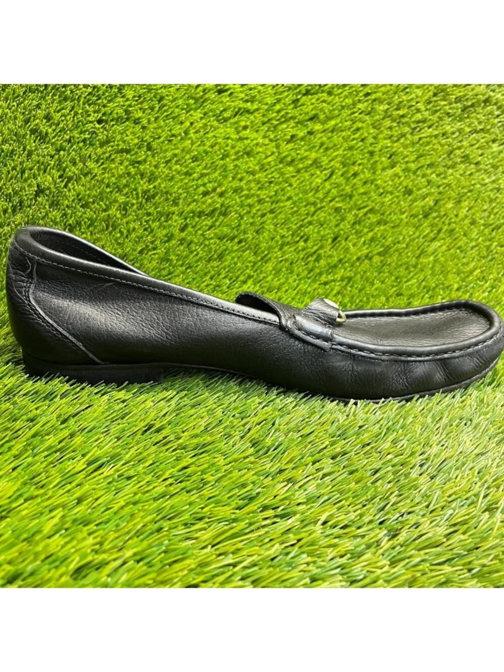 Sandro Moscoloni Sorrento Mens Size 13 Black Casual Slip On Horsebit Loafers